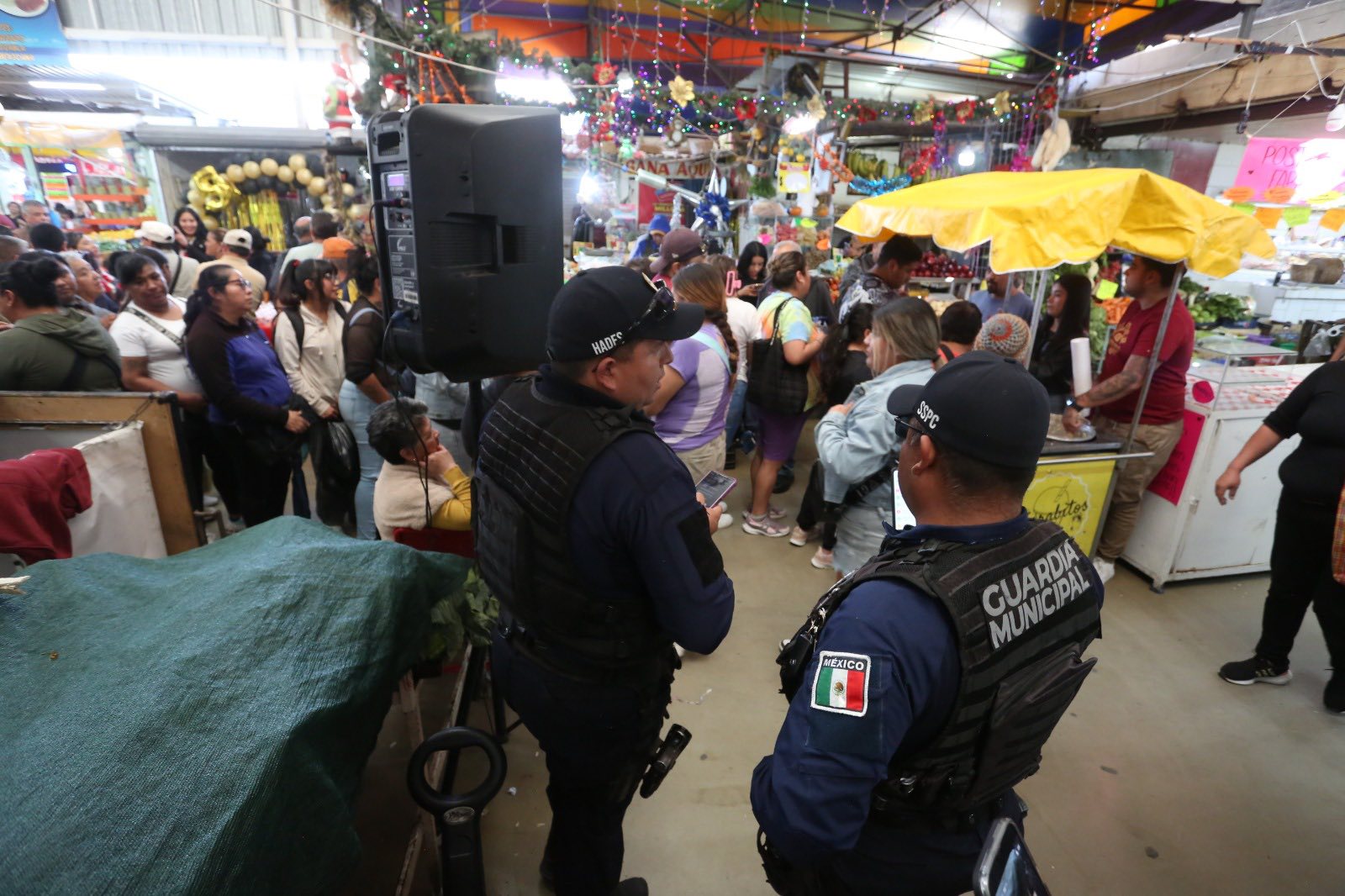 Intervención policial durante los festejos del Mercado República, fue para evitar riesgos: Villa Gutiérrez