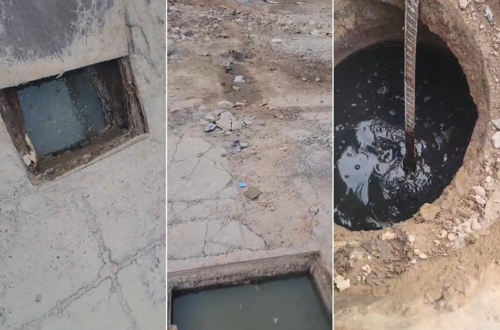 Exigen a la Seduvop reparar drenajes colapsados en Prolongación Moctezuma