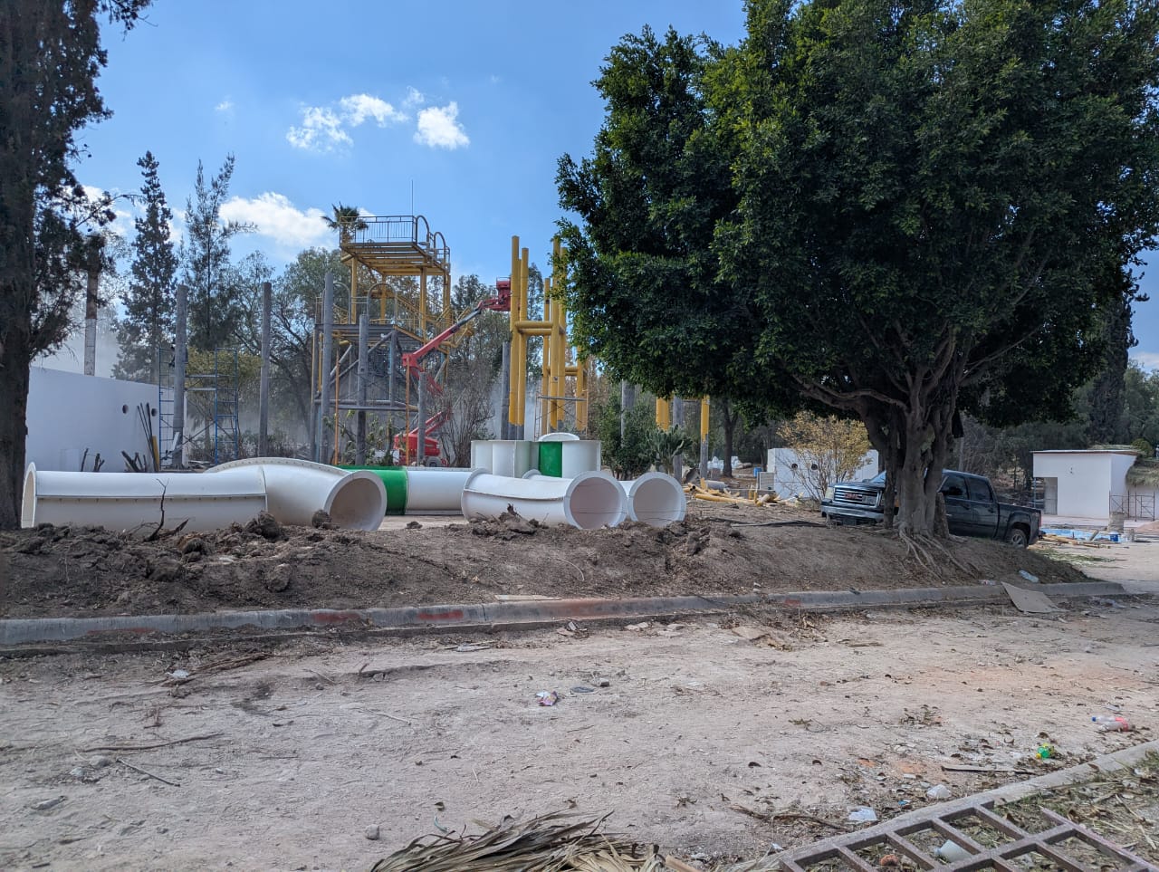 Segam defiende obras del Splash y niega tala de árboles vivos en el Tangamanga I